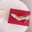 Valentino Beige Rockstud Pump 90mm with White Patent Toe Cap