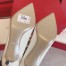 Valentino Rockstud Pumps 100mm In White Patent Leather