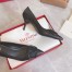 Valentino VLOGO Pumps 80mm In Black Calfskin