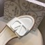 Valentino VLogo Signature Flat Slides In White Calfskin