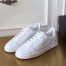 Valentino Women's Backnet Sneakers In White Leather